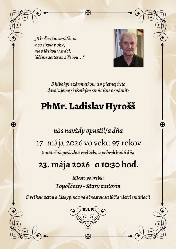 PhMr. Ladislav Hyrošš