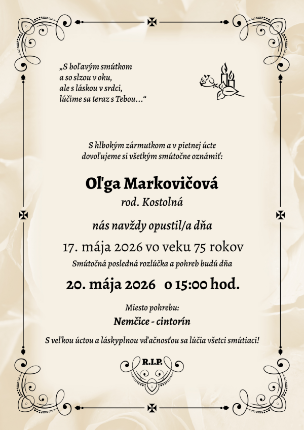 Oľga Markovičová
