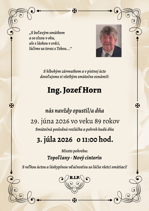 Ing. Jozef Horn