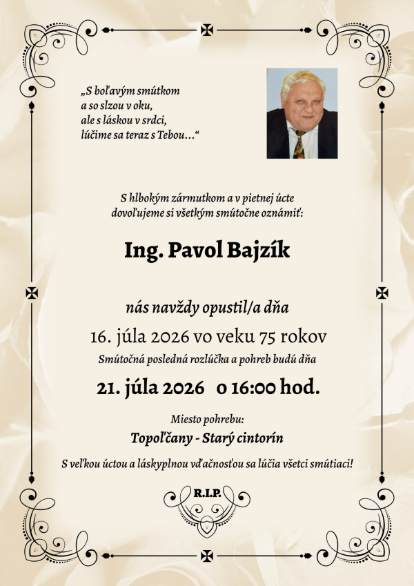 Ing. Pavol Bajzík