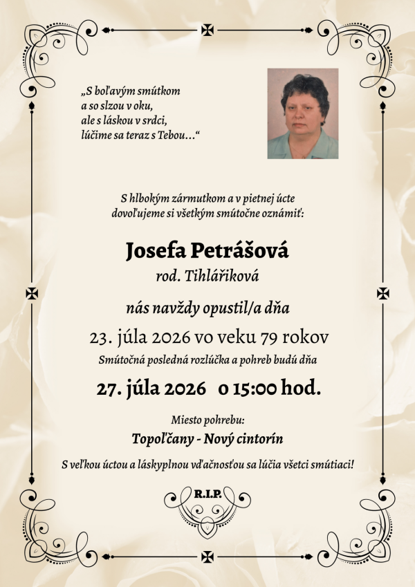 Josefa Petrášová