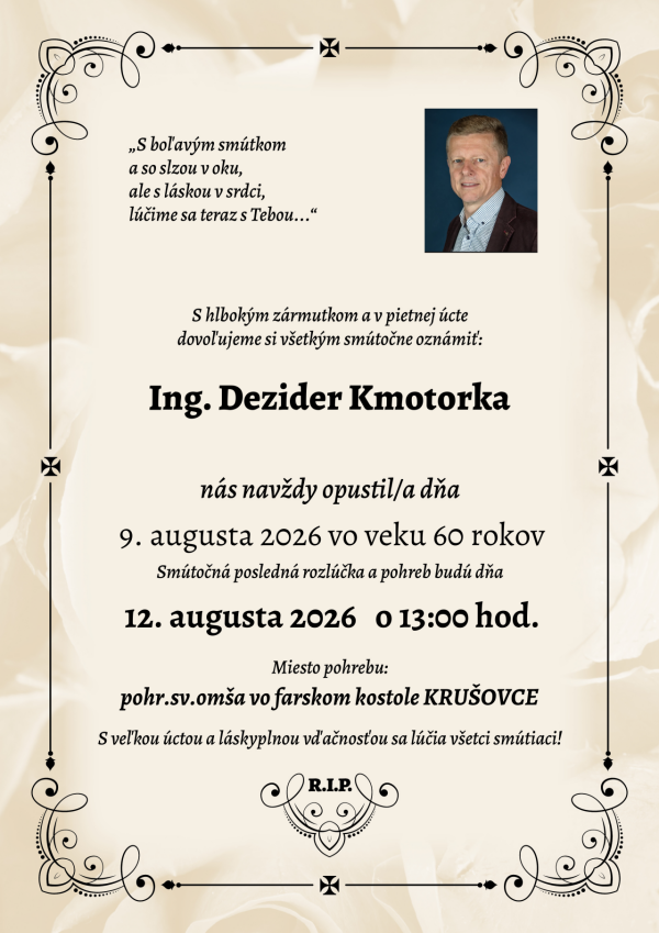 Ing. Dezider Kmotorka