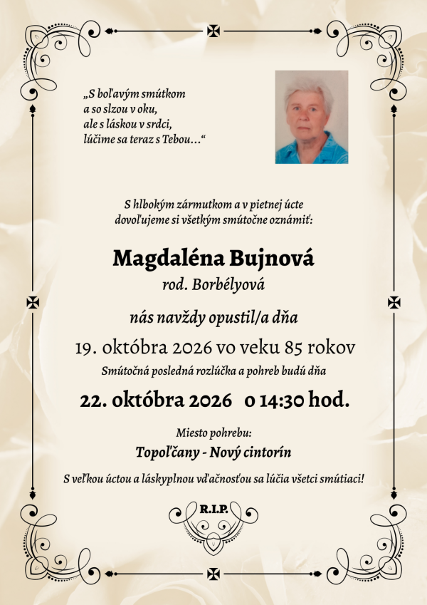Magdaléna Bujnová