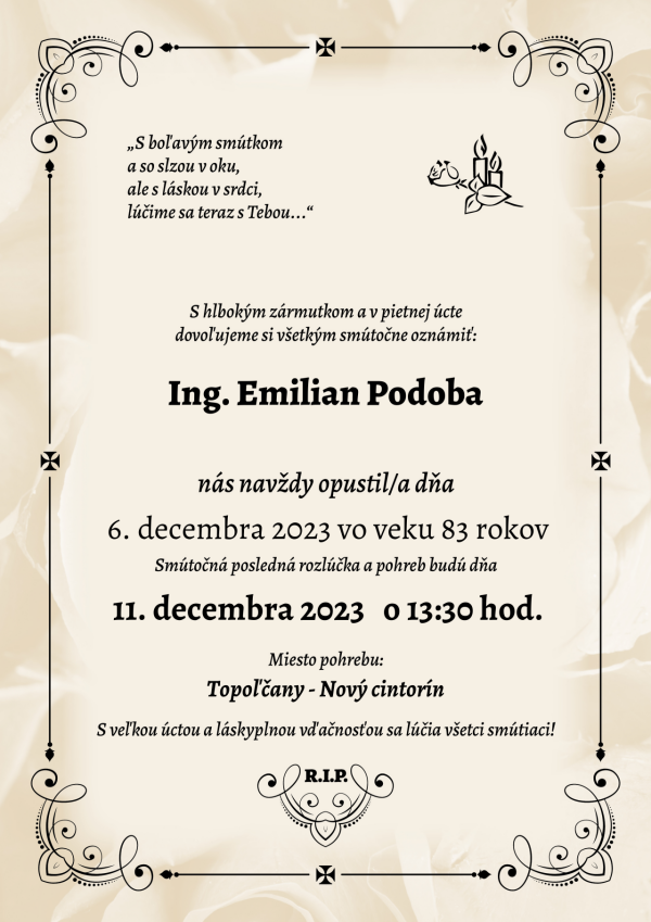 Ing. Emilian Podoba